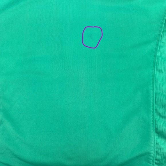 Peter Millar Sun Comfort Womens Medium Green Quarter Zip Parrot Golf Pullover - Picture 5 of 7